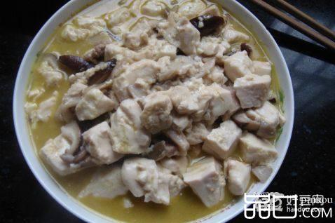 双菇豆腐