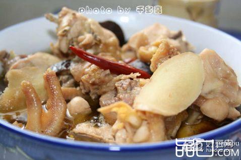 香菇蒸鸡