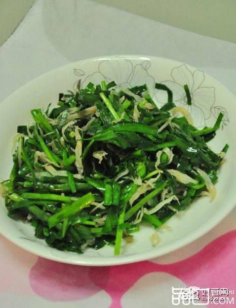 韭菜银鱼