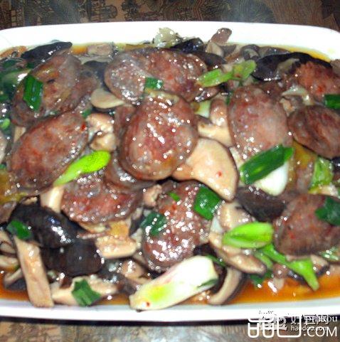 香菇炒香肠