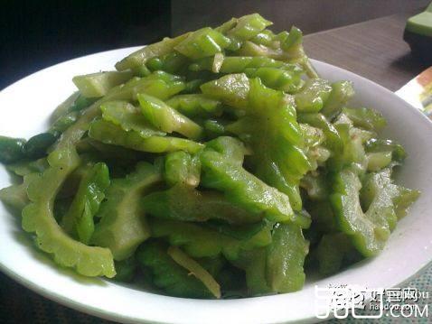 青椒炒苦瓜