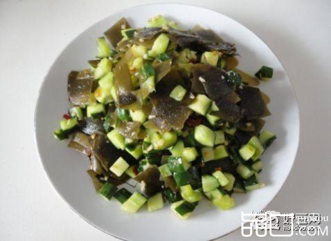 海带炒黄瓜