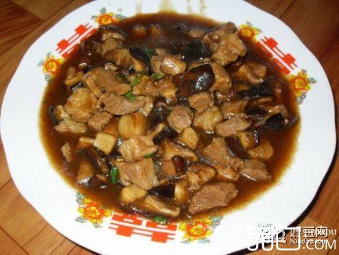耗油香菇肉丁