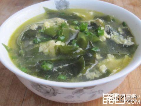 海带鸡蛋汤
