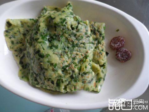 煎韭菜饼子