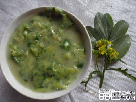 韭菜饼子汤