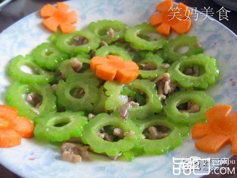 肉炒苦瓜圈