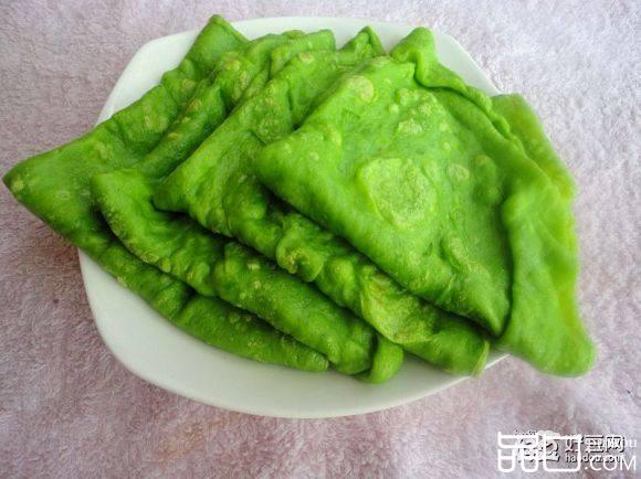 菠菜鸡蛋软饼