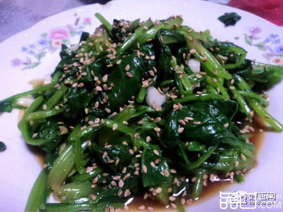 拌菠菜