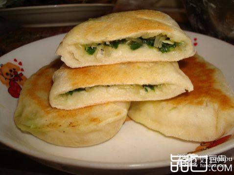 韭菜粉条合子