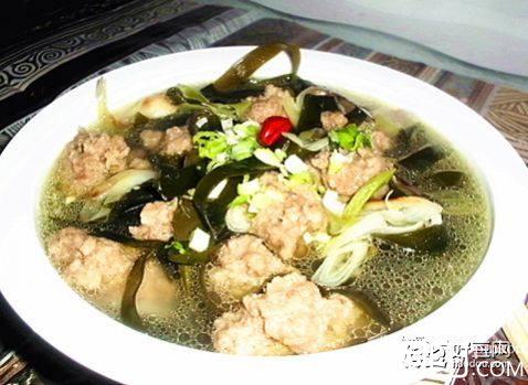 海带丝煮嫩肉