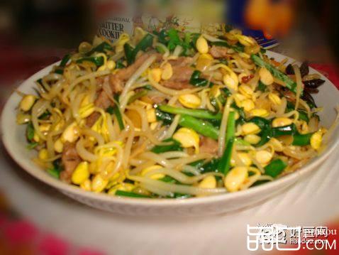 韭香黄豆芽