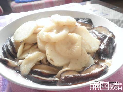 荸荠炒香菇
