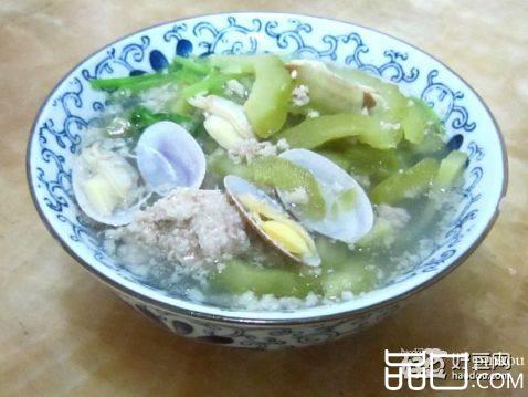 苦瓜花蛤汤