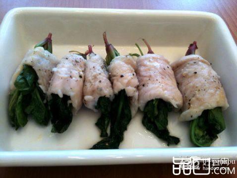 菠菜鱼柳卷
