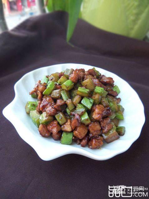 苦瓜酱肉丁