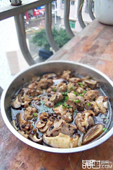 豆豉香菇蒸排骨