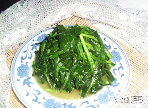家常炒韭菜