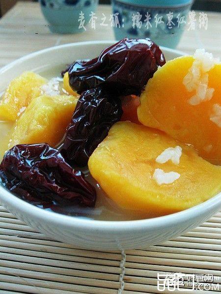 糯米红枣红薯粥