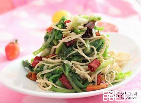 菠菜豆腐丝