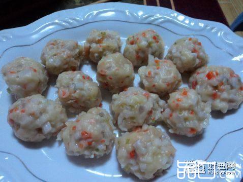 莲藕三色丸