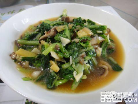 香菇小白菜