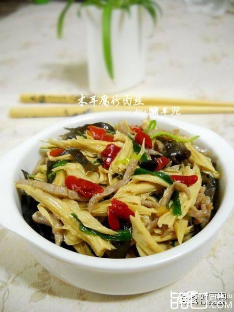 木耳腐竹肉丝