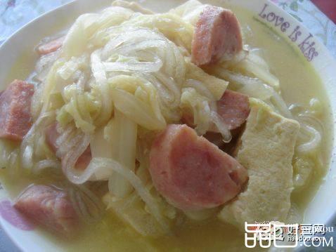 白菜冻豆腐