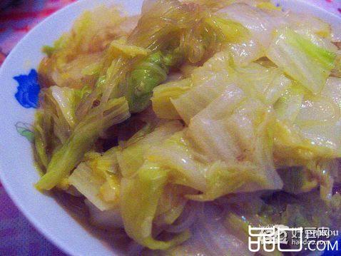 白菜烧粉丝