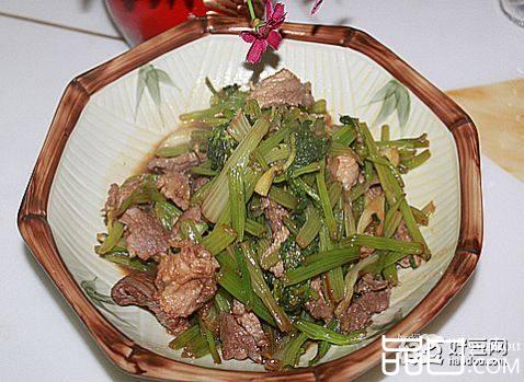芹菜炒猪肉