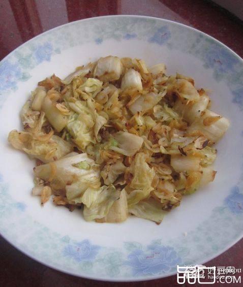 海米炒白菜