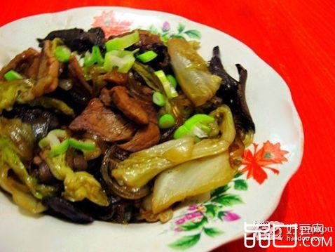 榛蘑炖白菜