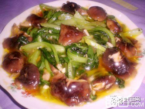 蚝油青菜香菇