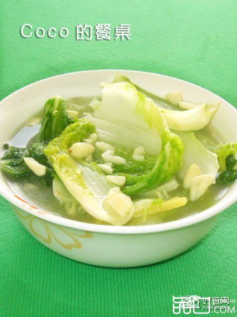 蒜香高汤白菜