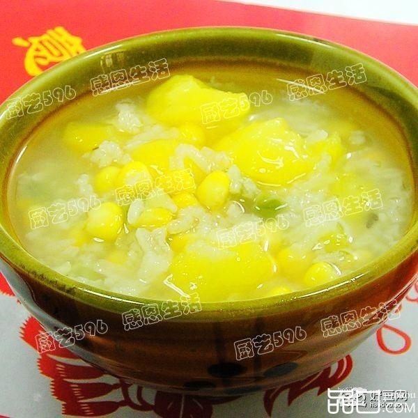 玉米红薯粥