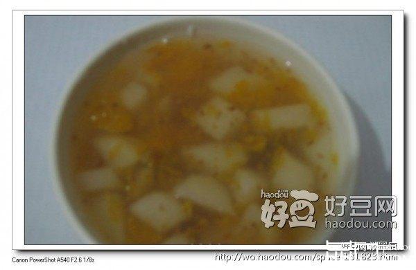 桂花水果羹