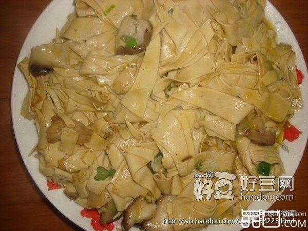 香菇干豆腐