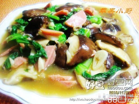 鲍汁素菇