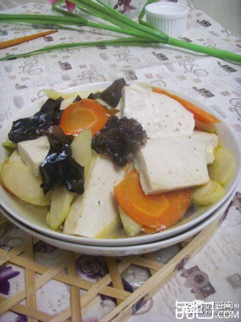 木耳炒豆腐