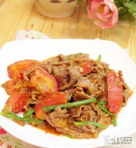 番茄炒牛肉