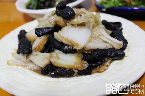蒜蓉黑白菜