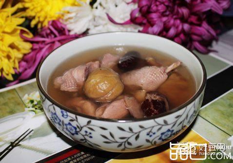 枣栗鸡汤