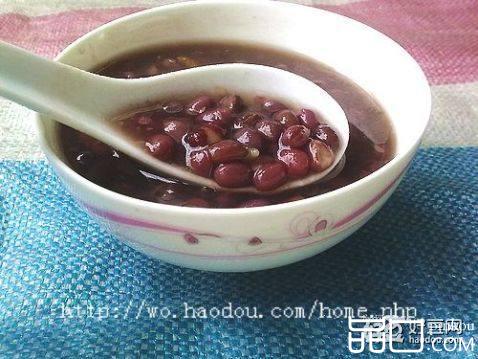 补血红豆糖水