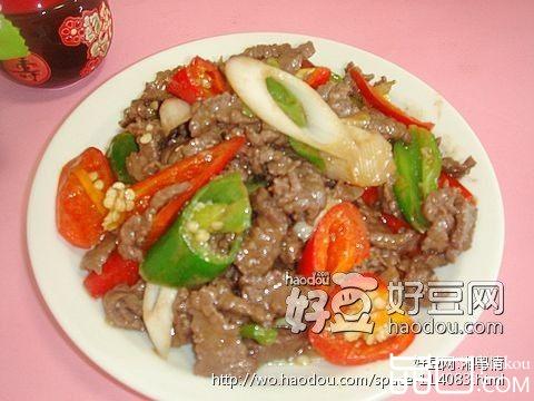 辣椒炒牛肉