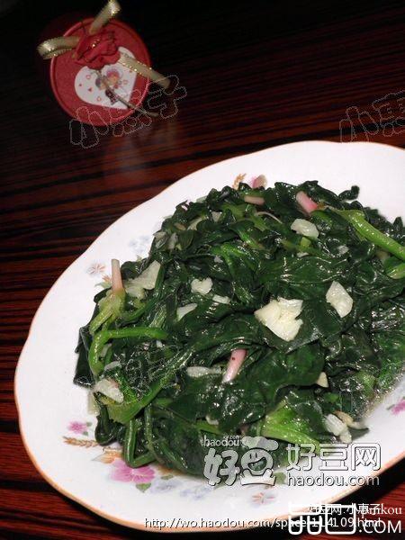 蒜香菠菜