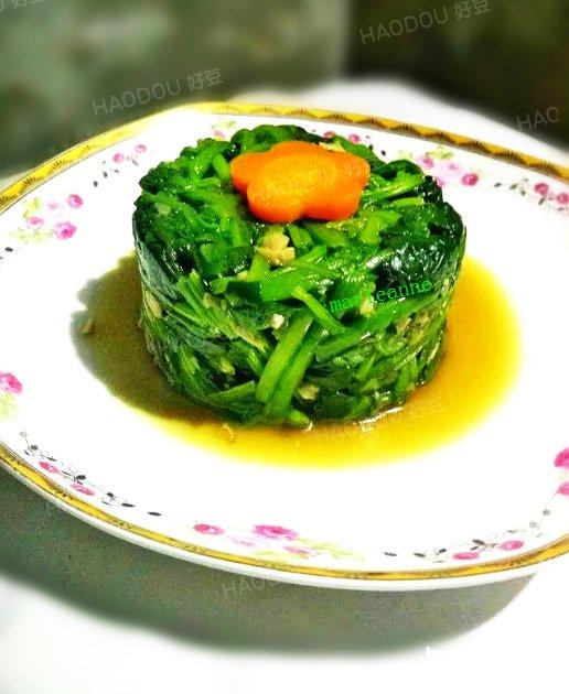 蒜香菠菜塔