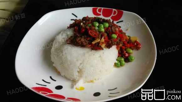 红椒牛肉盖饭