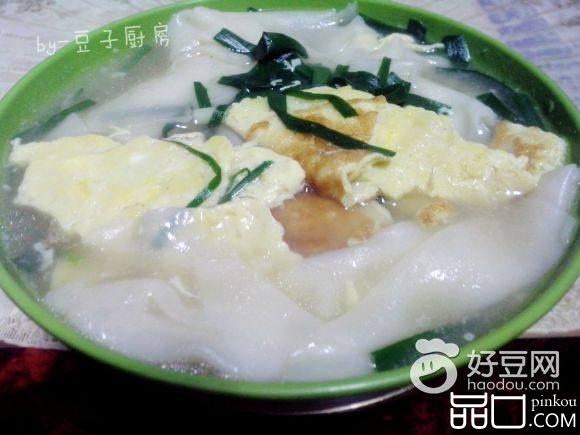 韭菜鸡蛋片儿面