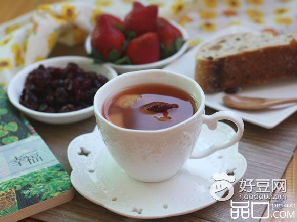 蔓越莓水果茶