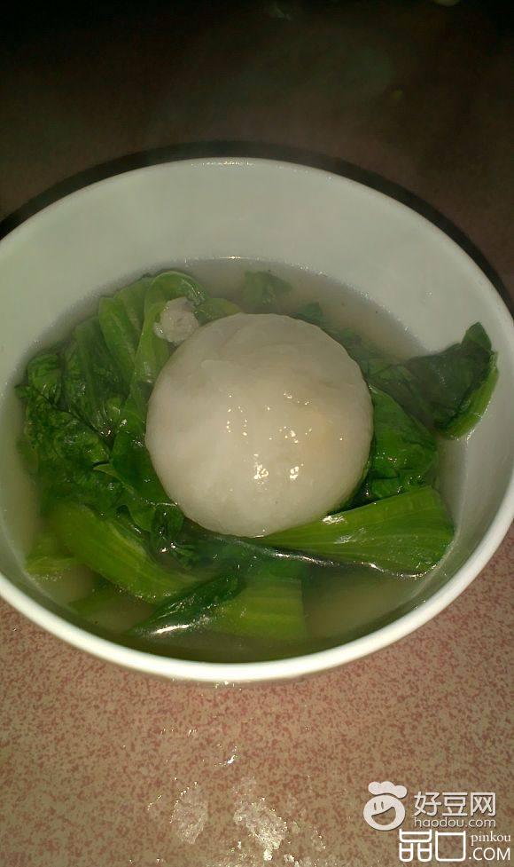 肉丸青菜汤